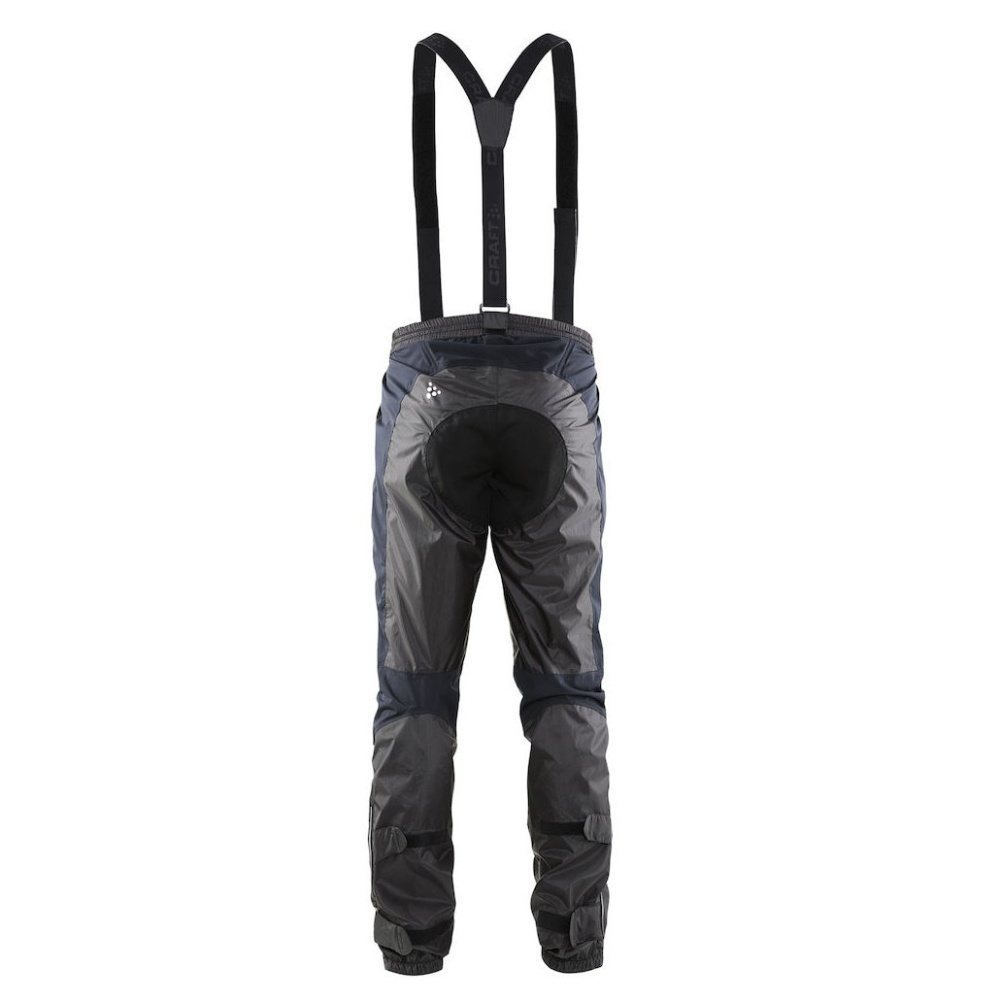 Велоштани чоловічі Craft Performance Bike Rain Pants Man на підтяжках з